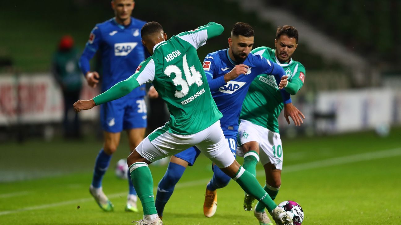 Werder Bremen vs Hoffenheim (22:30 – 02/04) | Xem lại trận đấu